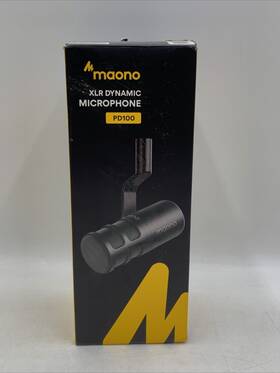 Pd100u Maono Pd100 Xlr Dynamic Microphone Cardioid Studio Mic For Streaming