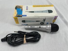Mka301 Memorex Corded Microphone With Box S3