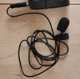 Sm885545000123 Micwl-audio Pro Lapel Lavalier Microphone Mic Only For Sennheiser Sk100 G3 Belt Pack