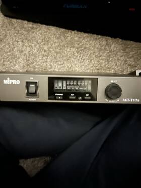 Act-717a Mipro Single Channel Wireless Microphone Receiver