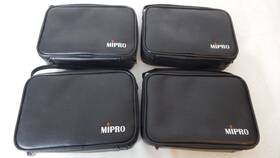 Act-80tc Mipro Act-80hc Lot Of 4 Microphone Storage Cases And Booklets Only