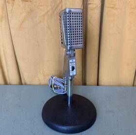 Tm-16 Monarch Microphone And Stand Mid-century