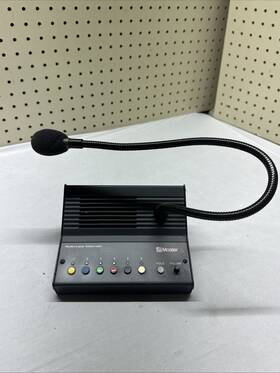 3001-m6 Mosler Multi-lane Intercom Microphone Speaker