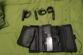 Lv4-0 Movo Three Xlr Lavalier Microphones Black Require 48 Volts