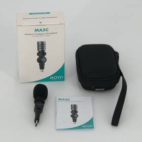 Ma5c Movo Mini Microphone For Android And Usb Type-c Smartphones Tablets