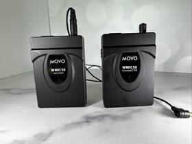 Wmic50 Movo 2.4ghz Wireless Lavalier Microphone System With Integrated 164-foot