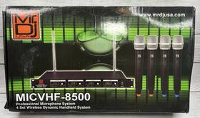 Micvhf-8800 Mr. Dj 4 Channel Pa/ Dj/ktv/karaoke Vhf Handheld Wireless Microphone