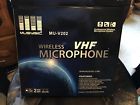 Mu-v202 Musysic Dual Channel Vhf Lapel Lavalier Wireless Microphone System By