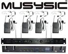 Mu-v4l Musysic Professional Vhf Lapel Lavalier Headset Wireless Microphone System