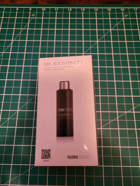 Music Tribe Us 313100634687 Klark Teknik Mic Booster Ct 1 Compact Dynamic Microphone With Preamp