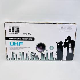 Mu-u2-hl Musysic Mu-u2 Uhf Wireless Microphone System - Bodypack Headset Lapel Mic