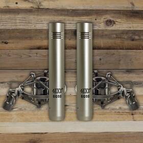 Mxl 801813093353 Open Box 603 Instrument Microphone Stereo Pair With Shock Mounts Set Mic