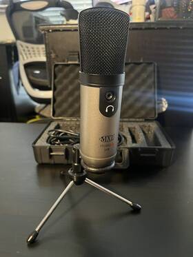 Mxl 801813156188 Studio 1 Usb Condenser Cable Professional Microphone Pre-owned With Case