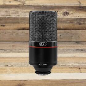 Mxl-990 Mxl 801813193572 Open Box 990 Blaze Limited Edition Condenser Microphone With Red Led