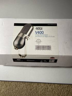 Mxlv400 Mxl V400 Dynamic Microphone In A Vintage Style Body