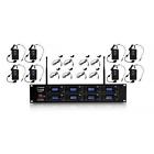 N-a Pyle Professional Channel Uhf Wireless Microphone Receiver System 068888766821