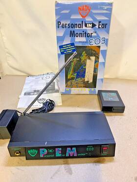 Nady 634343064841 Wireless Pem E03 Iem In-ear Monitor System