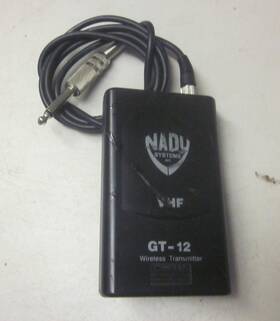 Gt-12 Nady Vintage Systems Vhf Wireless Transmitter - Works Great