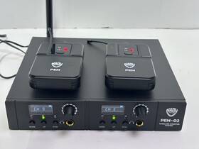 Pem-02 Nady Ufh 16-channel Wireless Professional Dual Channel In-ear Monitor Sys