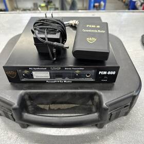 Pem-800 Nady Personal In Ear Monitor Uhf Pll Synthesized Nice Look