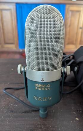 Rsm-2 Nady Ribbon Microphone Preservation Hall Jazz Band Good Condition