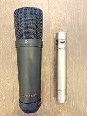 Scm900 Nady Studio Gold Diaphragm Condenser Microphone And Cm90 Small