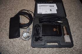 Tcm-1100 Nady Tcm1100 Tube Condenser Microphone And Power Supply Set In Original Case