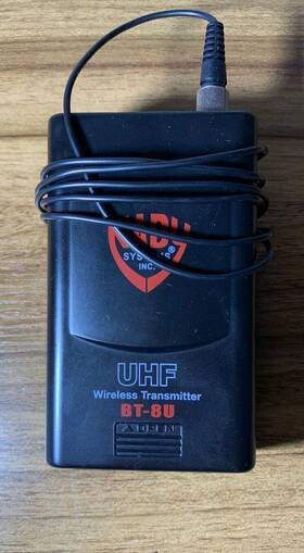 Ub-4a Nady System Black Handheld Uhf Wireless Transmitter Microphone