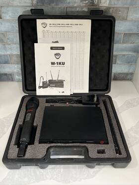 W-1ku-lt-neus Nady Systems W-1ku And Ht-1ku 1000 Channel Uhf Wireless Reciever Microphone
