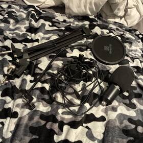 Nahwong 445020779766 Usb Microphone For Pc Professional 192khz/24bit Condenser Recording Mic