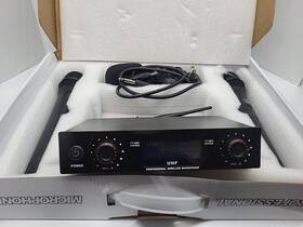Nasumiuwyexgpz194 Nasum Uhf Dual Channel Professionalhandheld Wireless Microphone-system 2 Mic