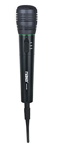 Naxa Electronics 601000800814 Instrument Dynamic Microphone Black 9.40 Inch X 5.90 2.80in