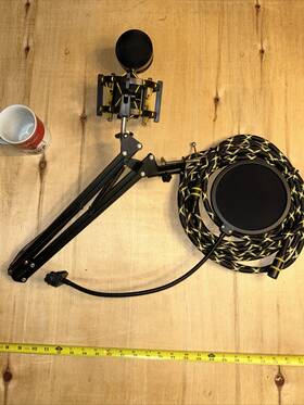 Mic-2020-01 Neat Microphone Equipment Lot Worker Bee Recording Podcasting Streaming