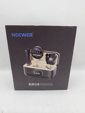 Km18 Neewer Wireless Lavalier Microphone System Used