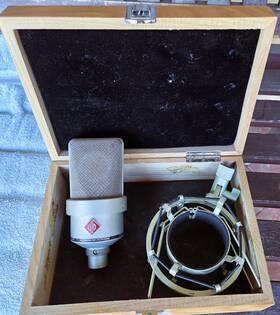 008545 Neumann Tlm 103 Large Diaphragm Cardioid Condenser Microphone W Shockmount