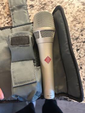 008624 Neumann Kms 104 Plus Cardioid Condenser Handheld Vocal Microphone