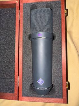 126697 Neumann U 87 Condenser Microphone Black