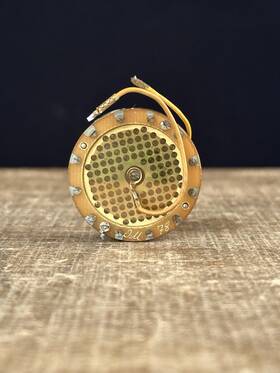 53224 Neumann Vintage K87 Original Capsule. Fiberboard Rings. Gold. U87 Kk87