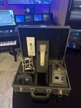 Neumann 615104393431 Must See U67 Tube Condenser Microphone Reissue Nickel