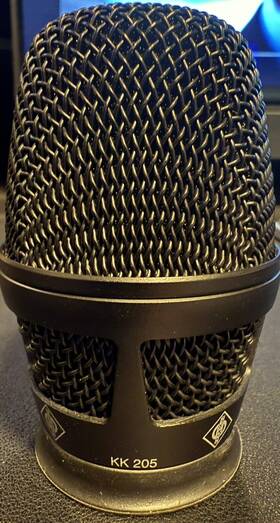 8654 Neumann Kk 205 Supercardioid Microphone Capsule Black