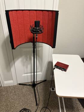 Cneu006-cp Neumann Tlm 102 Black Microphone Studio Set Bundle With Xlr Cable And Pop Filter