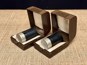 Km85 Neumann Kk83 Capsules Pair. For Km83 Km84 And Microphones. Vintage. Km 84