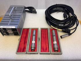 Km53 Neumann Omni Tube Microphone Pair Vintage