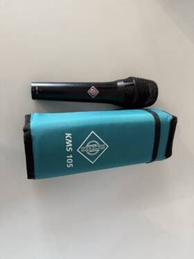 Ksm105 Neumann Kms 105 Handheld Supercardioid Condenser Microphone -black - With Case