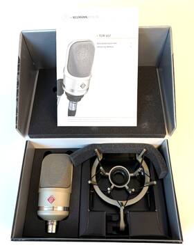 Tlm107bun Neumann Tlm 107 Large-diaphragm Condenser Microphone Kit W Shock Mount