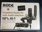 Nt1-ai1kit Rode Condenser Microphone Usb Audio Interface Pack