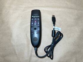 0powm4n3 Nuance Microphone For Dragon 16 Powermic 4 3-foot Cord Black