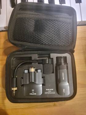 Nux 885947106707 B-6 Pro Wireless Microphone System For Wind Instruments 2.4ghz