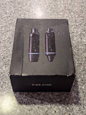 Nux 936257207050 B-3 2.4 Ghz Wireless Microphone System Black