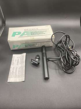 33-3017 Optimus Unidirectional Condenser Microphone